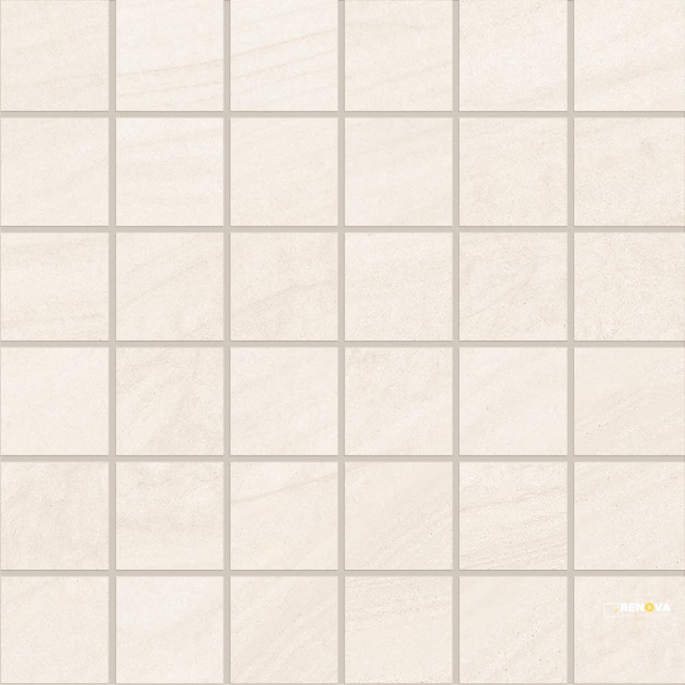 PROVENZA VARANA STONE BEIGE 2X2 CROSS CUT MOSAIC SOFT HONED