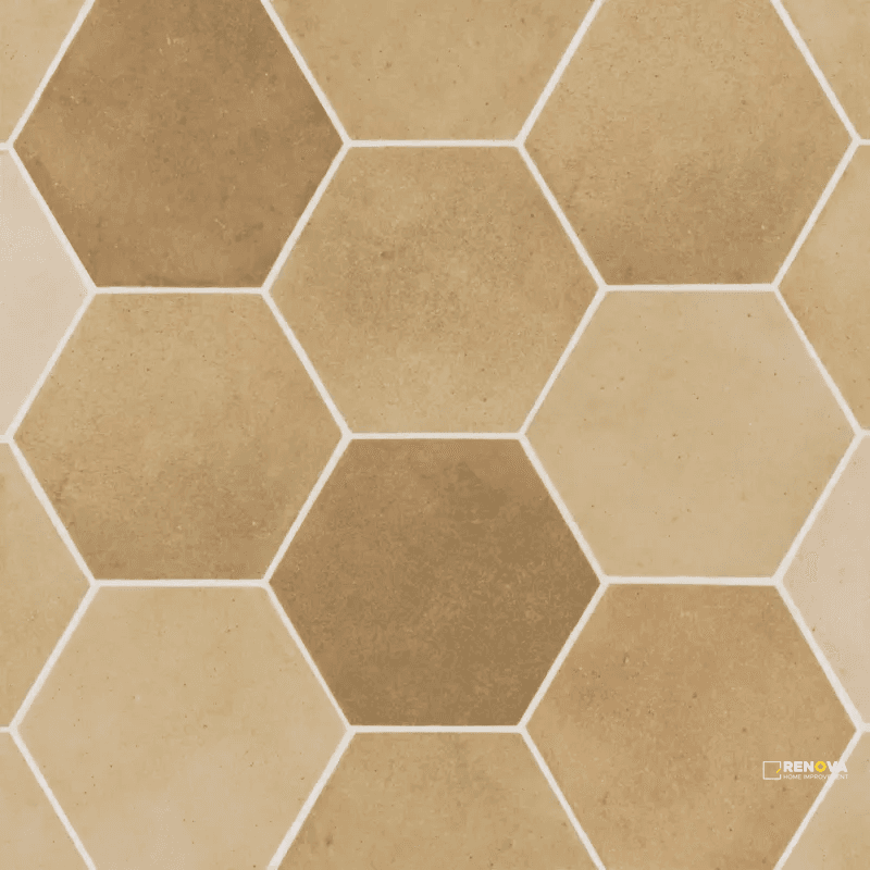 CELINE MATTE FIELD TILE HEXAGON 4.5" X 4"
