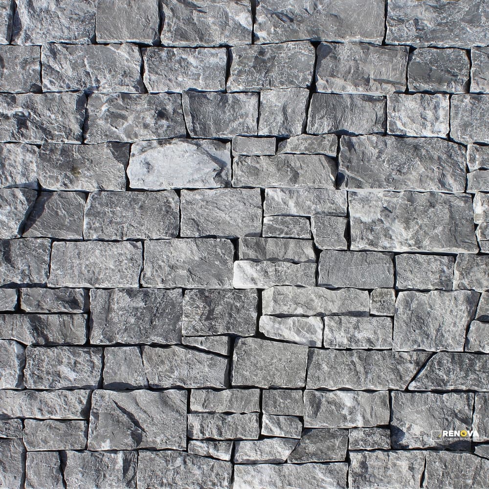 FOSSIL GREY JUMBO LEDGER PANEL 8" X 22"