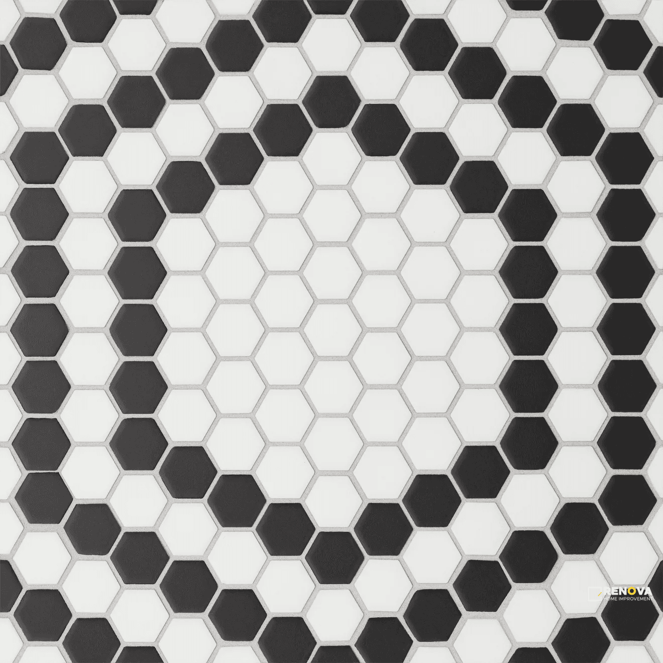 LE CAFE MATTE MOSAIC DECO DESIGN 4 - 1" X 1"