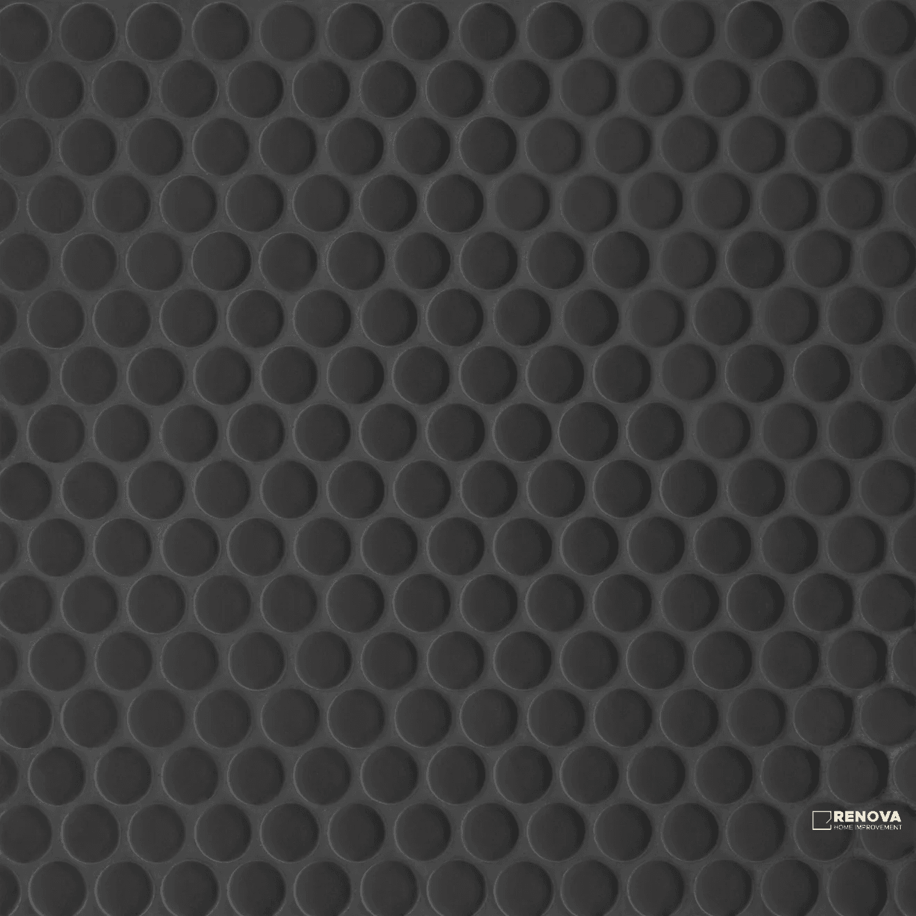 LE CAFE MATTE PENNY ROUND MOSAIC 3/4"