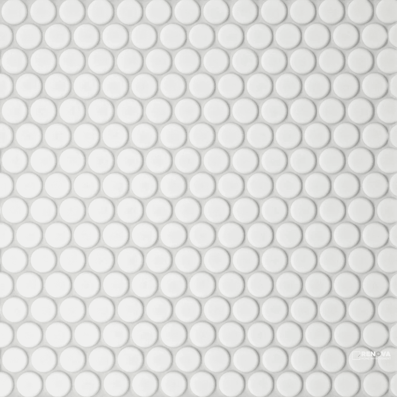 LE CAFE MATTE PENNY ROUND MOSAIC 3/4"