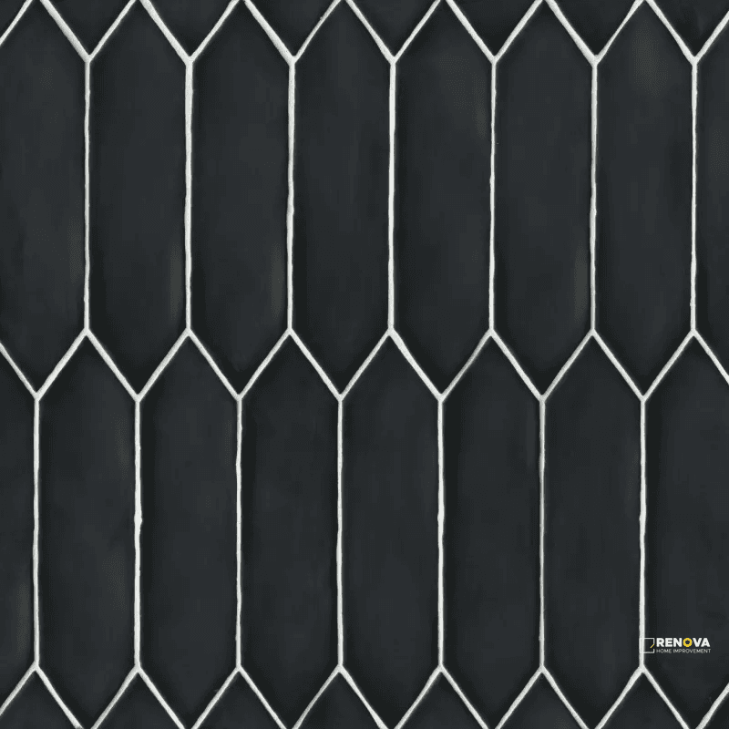 REINE MATTE PICKET PATTERN WALL FIELD TILE 3" X 12"