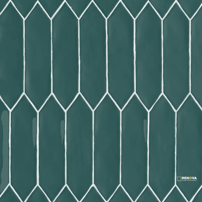 REINE MATTE PICKET PATTERN WALL FIELD TILE 3" X 12"