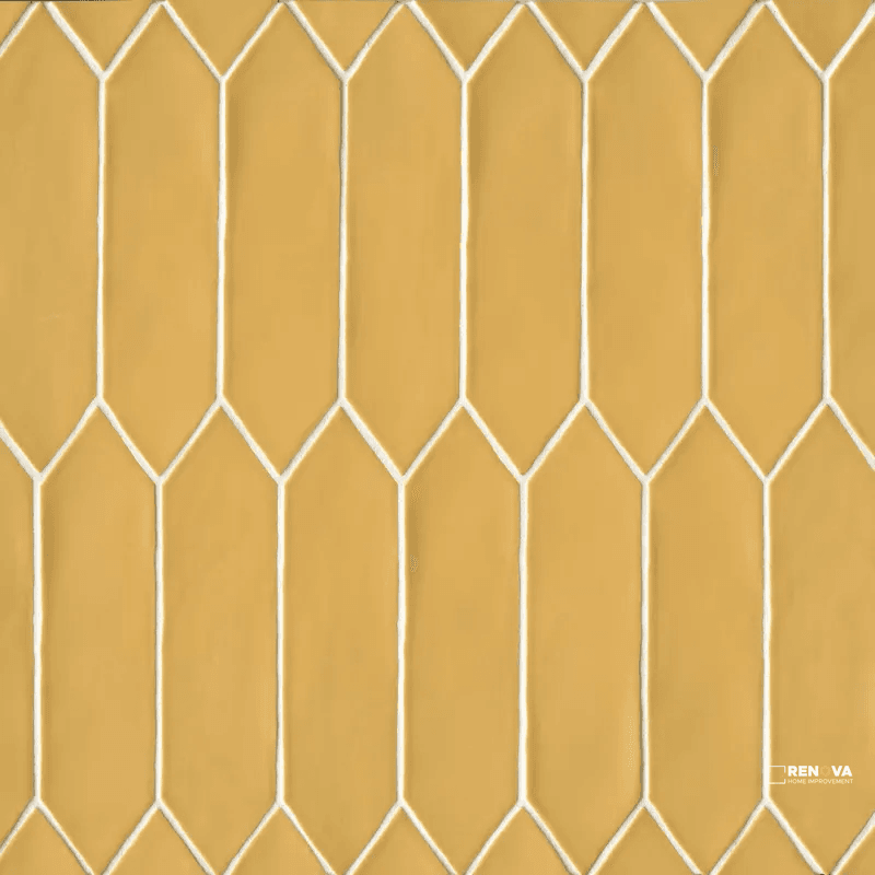 REINE MATTE PICKET PATTERN WALL FIELD TILE 3" X 12"
