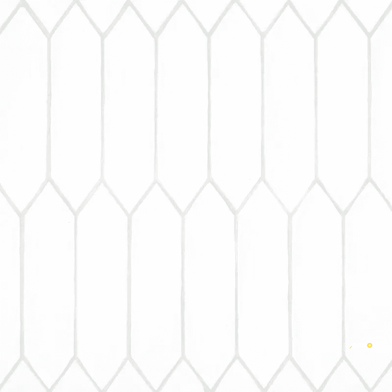REINE MATTE PICKET PATTERN WALL FIELD TILE 3" X 12"