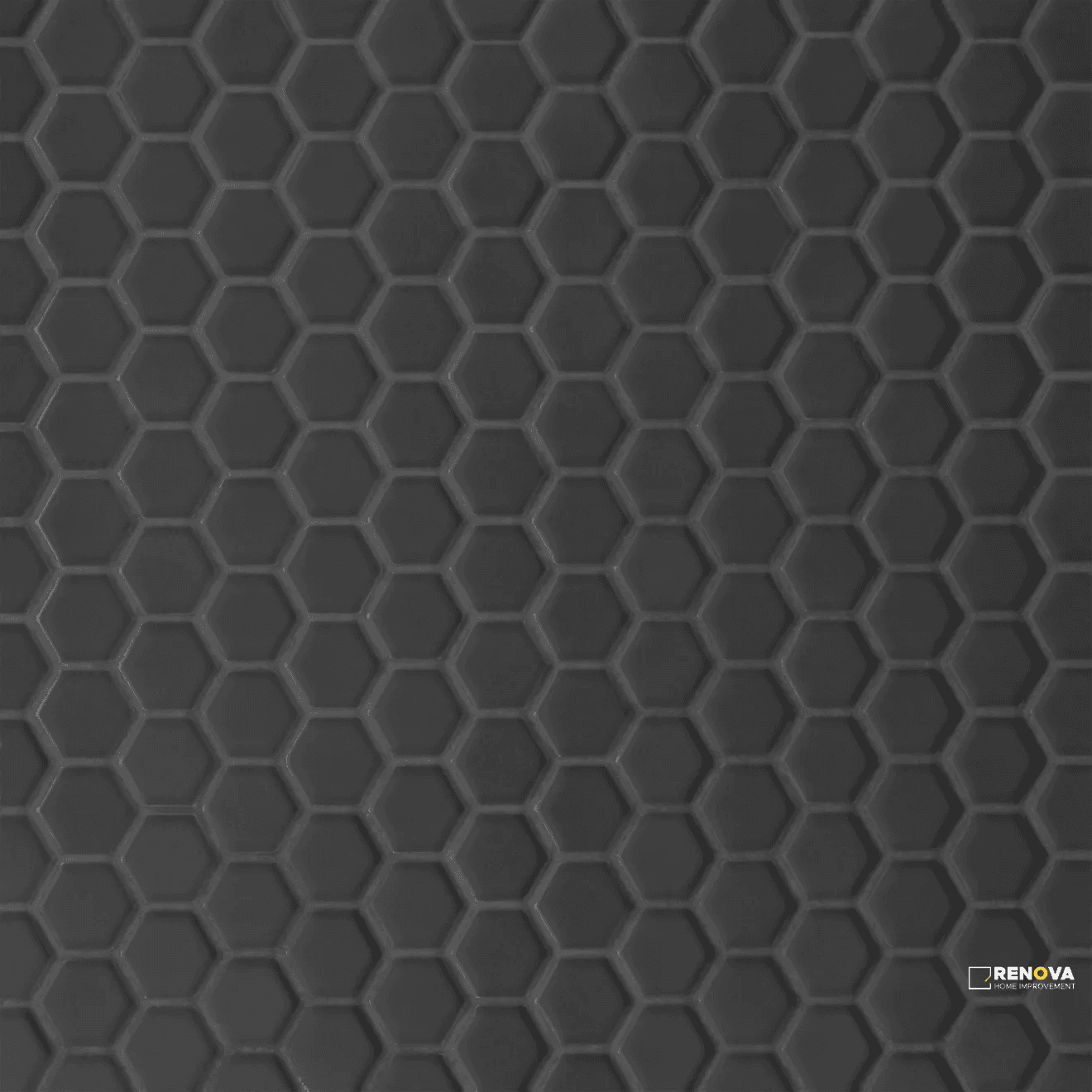 LE CAFE MATTE HEXAGON MOSAIC 1" X 1"