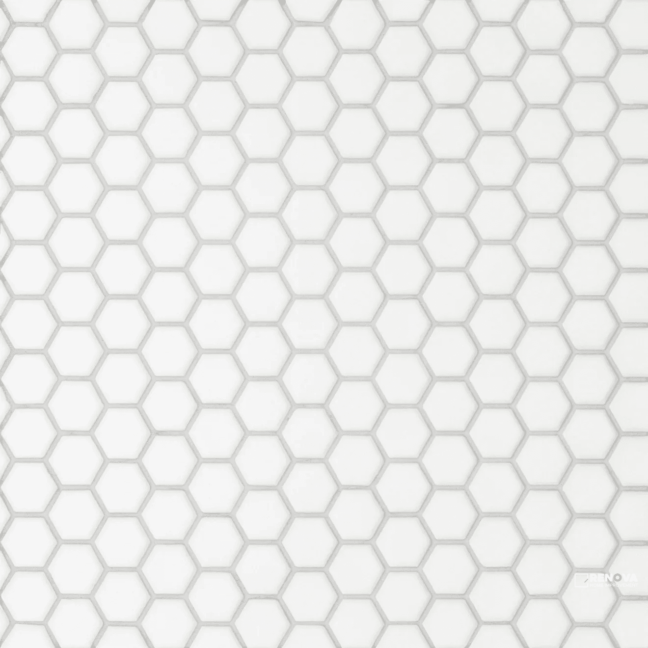 LE CAFE MATTE HEXAGON MOSAIC 1" X 1"