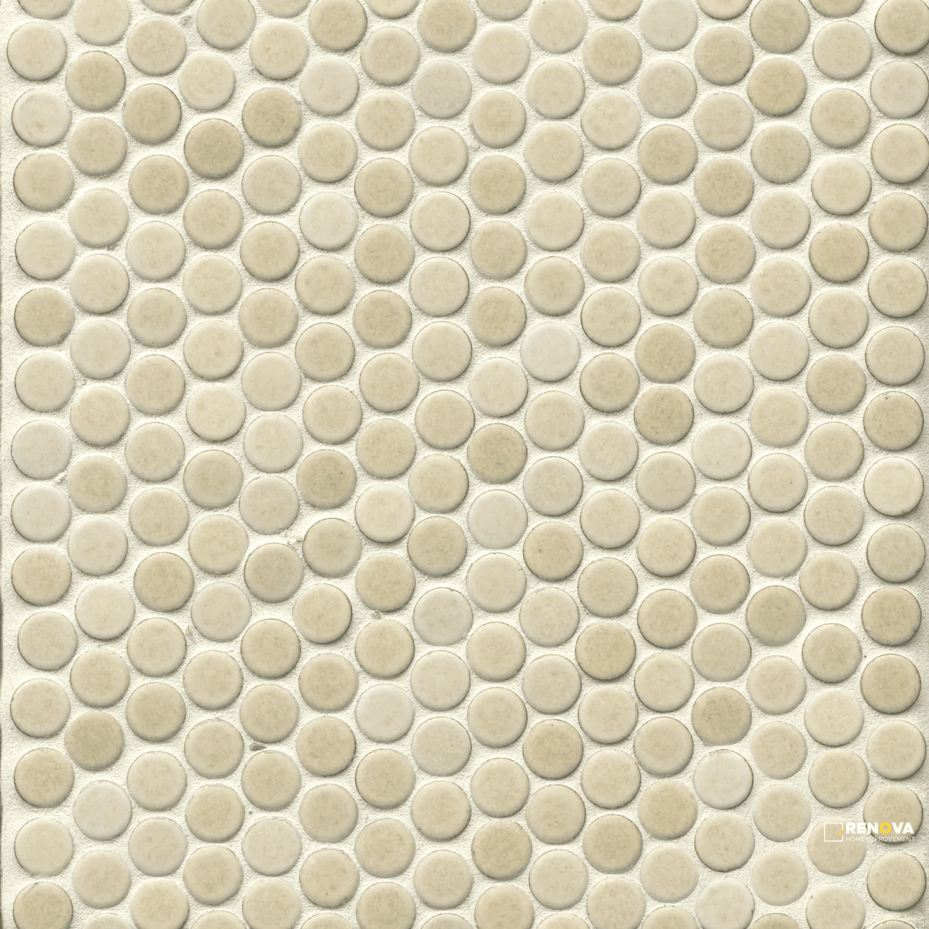 360 MATTE PENNY ROUND MOSAIC 3/4"