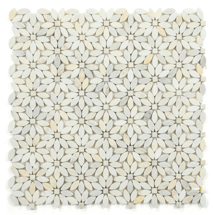 DAISY WILD EURA WOOD MOSAIC 12.25" X 12.25"