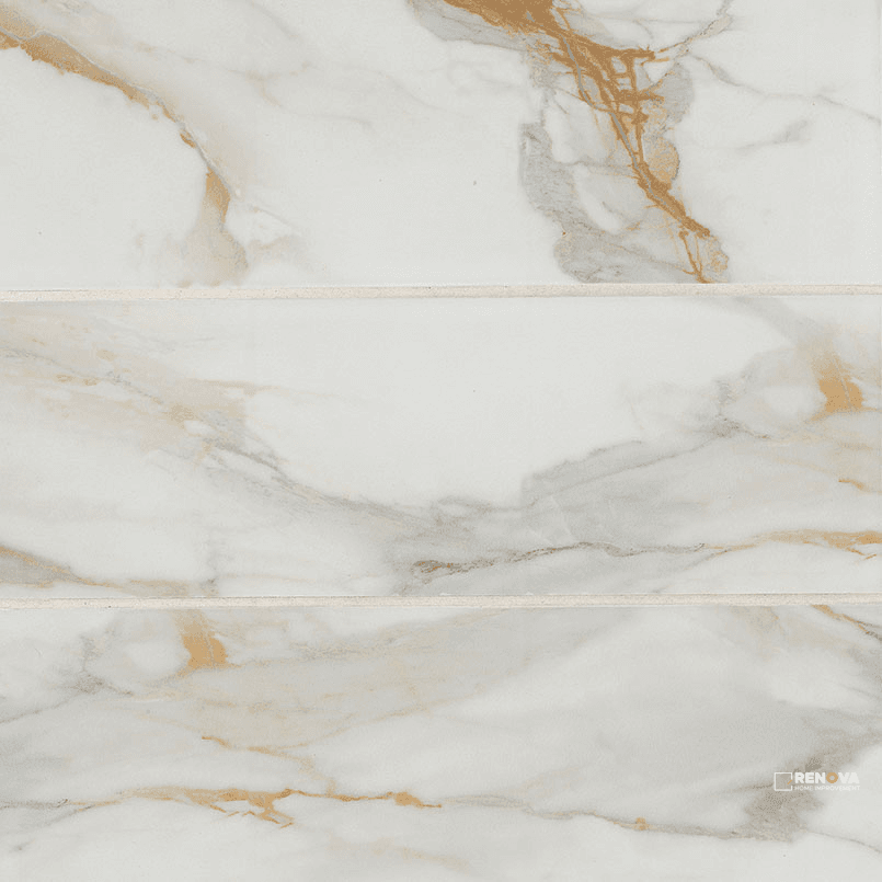 CALACATTA GOLD MATTE 4X12 ( 4.995 SF PER BOX )