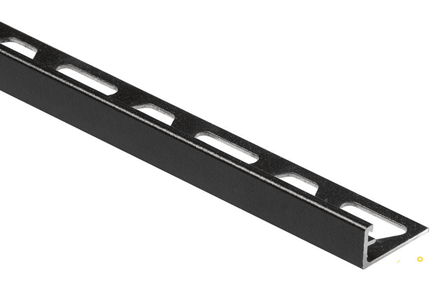 KERDI SCHLUTER TRENDLINE SCHIENE A100MGS MATTE BLACK COLOR COATED 3/8"