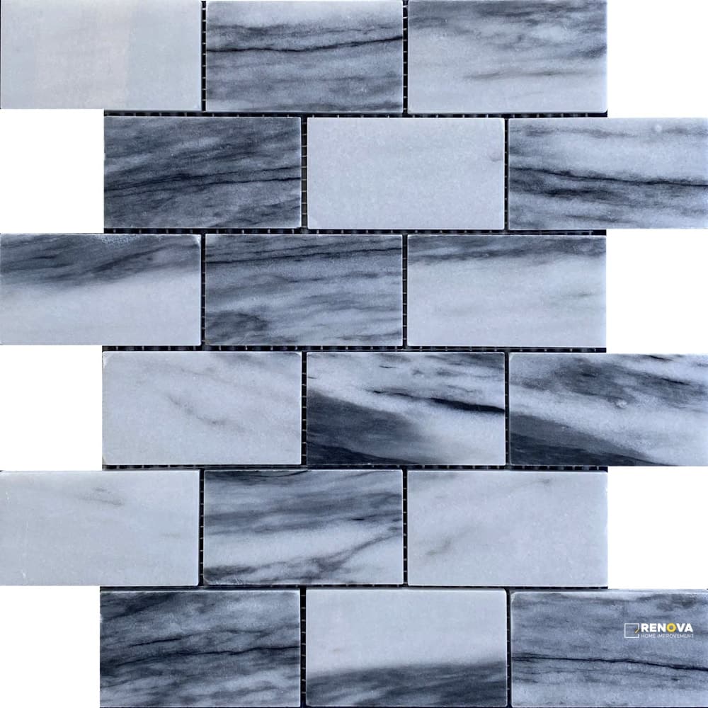 TALENTO POLISHED 2X4 OFFSET MOSAIC 12X12