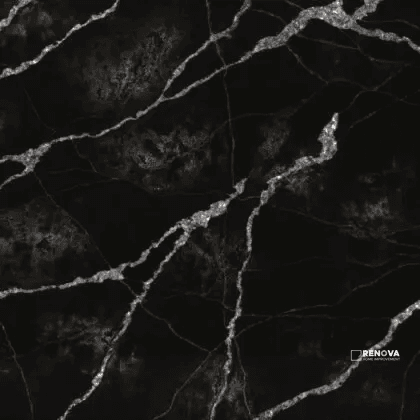 PentalQuartz Ijen Noir Countertop Slab
