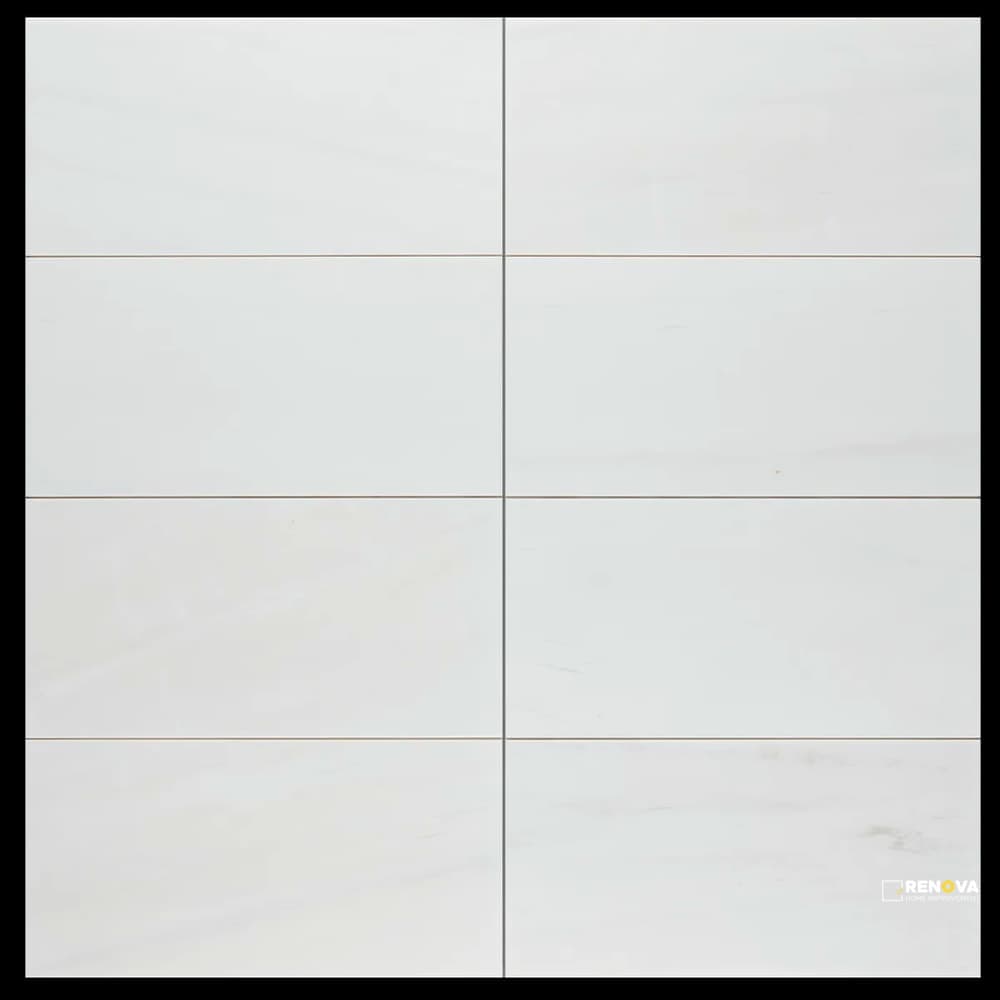 DOLOMITE WHITE HONED 12" X 24"