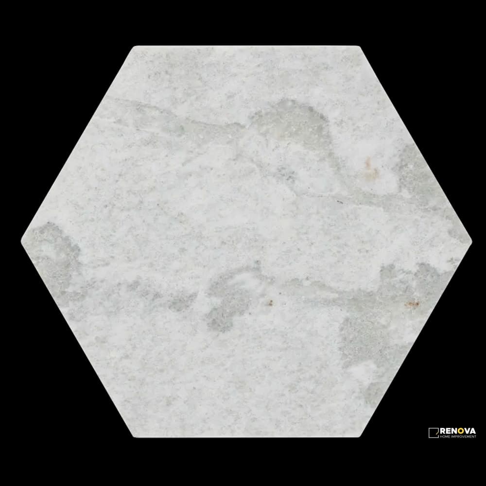 JADE SATIN HEXAGON 8"