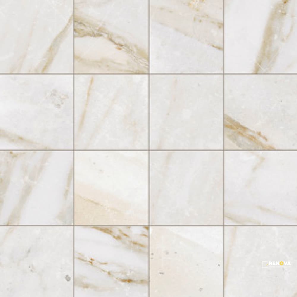 AUREA BIANCO NAVONA MOSAIC 3" X 3"