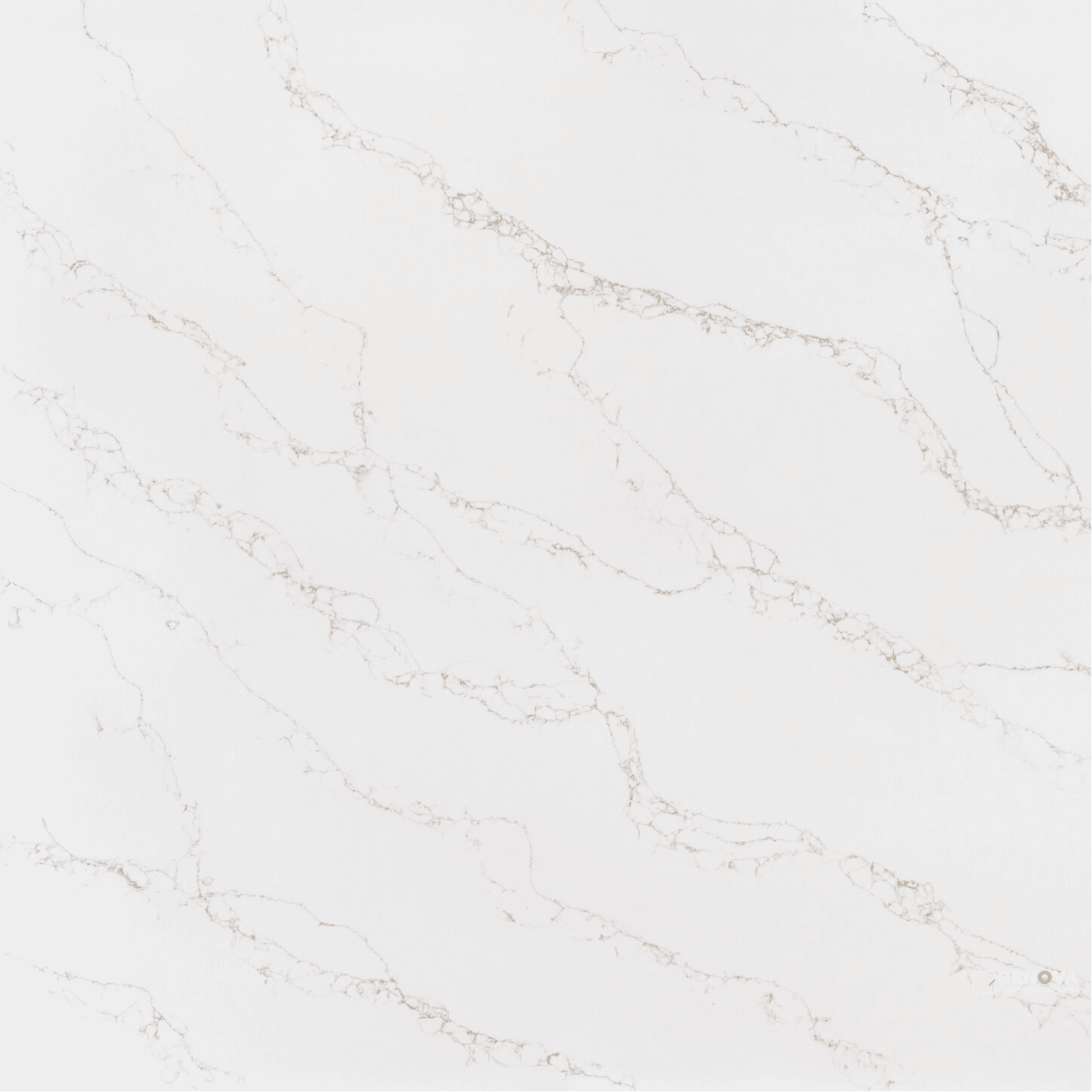Stratus Quartz Luminara Super Jumbo Bookmatched Countertop Slab