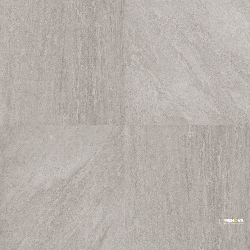 ARTERRA PAVER QUARTZ SILVER 24X24X2CM ( 8 SF PER BOX )