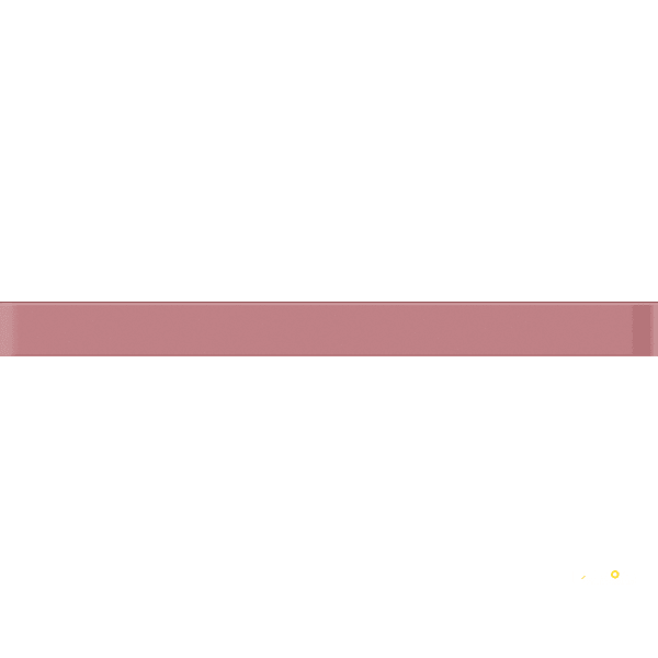 CROSSVILLE GLASS BLOX SUNRISE 1/2X6 LINER BAR