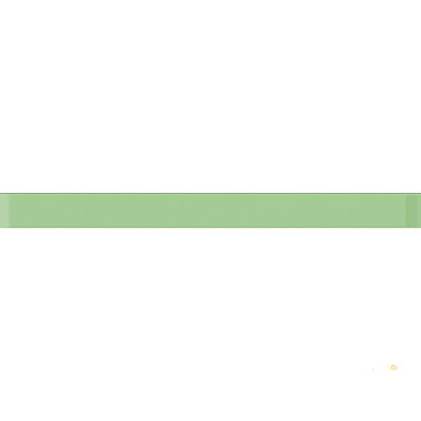 CROSSVILLE GLASS BLOX LIME SHIMMER 1/2X6 LINER BAR