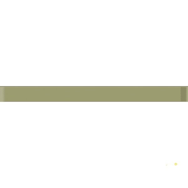 CROSSVILLE GLASS BLOX DEWDROP 1/2X6 LINER BAR