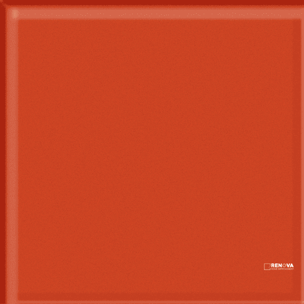 CROSSVILLE GLASS BLOX ORANGE SIZZLE 4X4 DOT