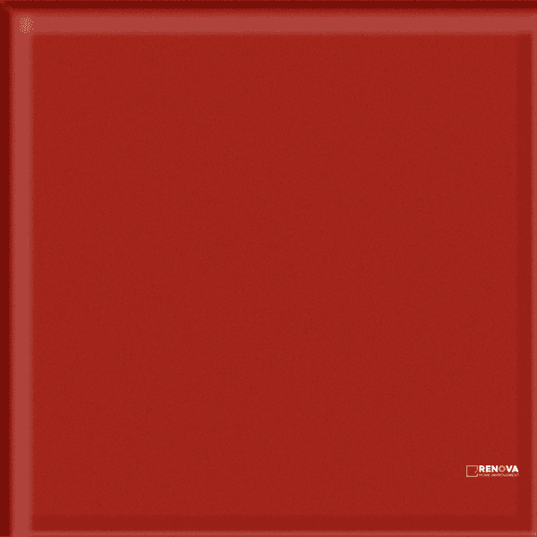 CROSSVILLE GLASS BLOX DAZZLE RED 4X4 DOT