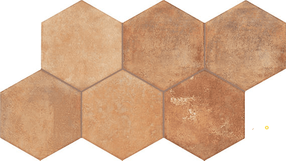 COTTO REVIVAL MATTE HEXAGON 8X9