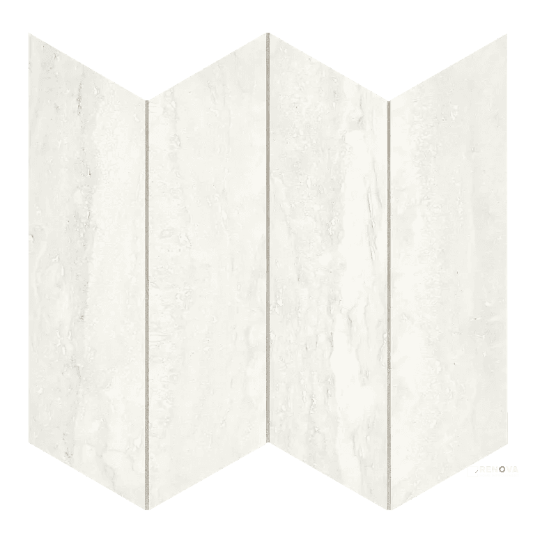 INVICTUS VEIN CUT MATTE MESH CHEVRON MOSAIC
