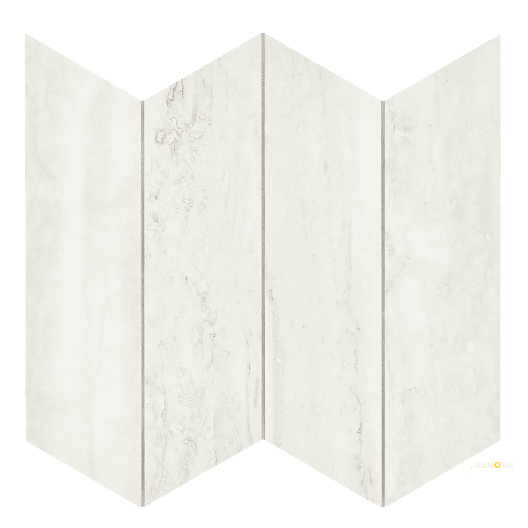 INVICTUS VEIN CUT POLISHED MESH CHEVRON MOSAIC