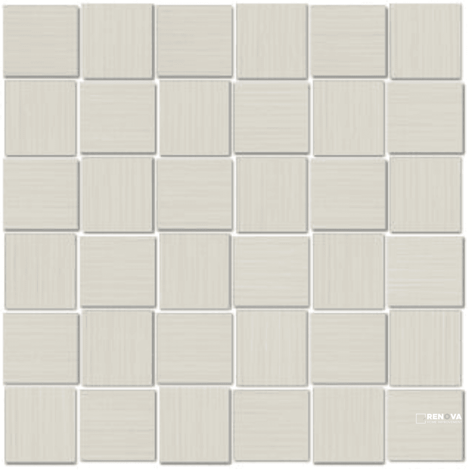 GRASSCLOTH 2.0 MATTE BASKETWEAVE MOSAIC 2X2 - 12X12