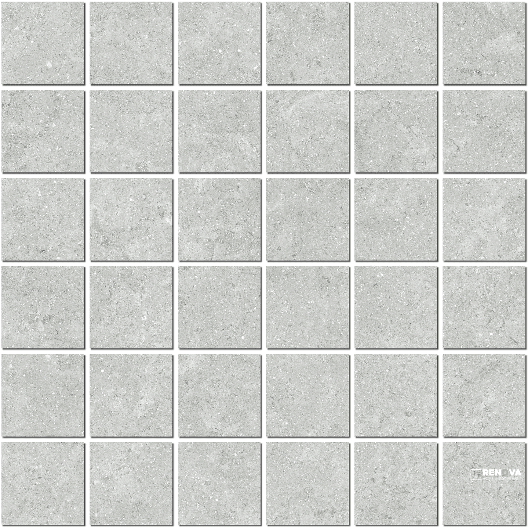 COLISEO MATTE MOSAIC 2" X 2"
