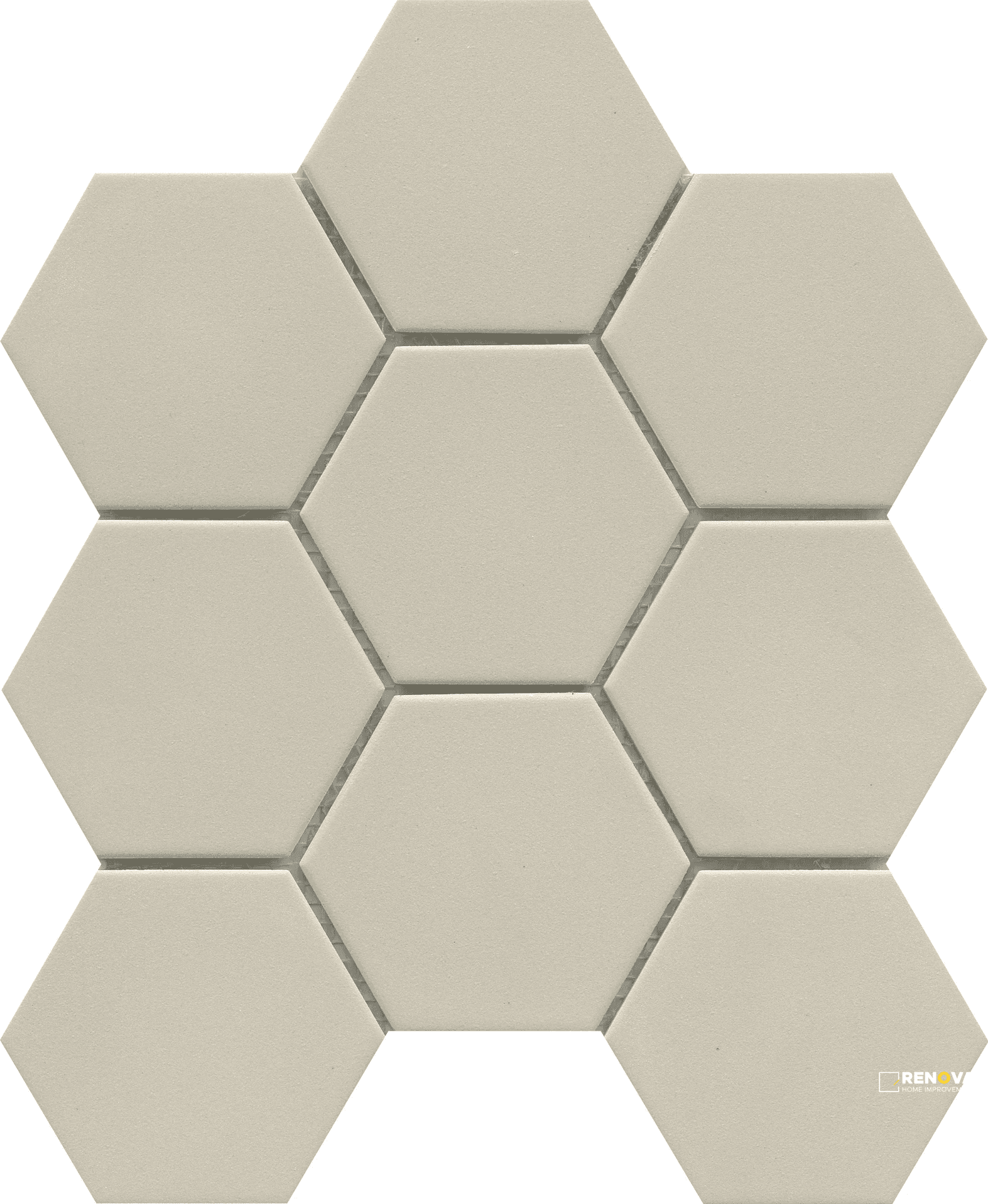 SOURCE MATTE 3 HEXAGON MOSAIC 10X12