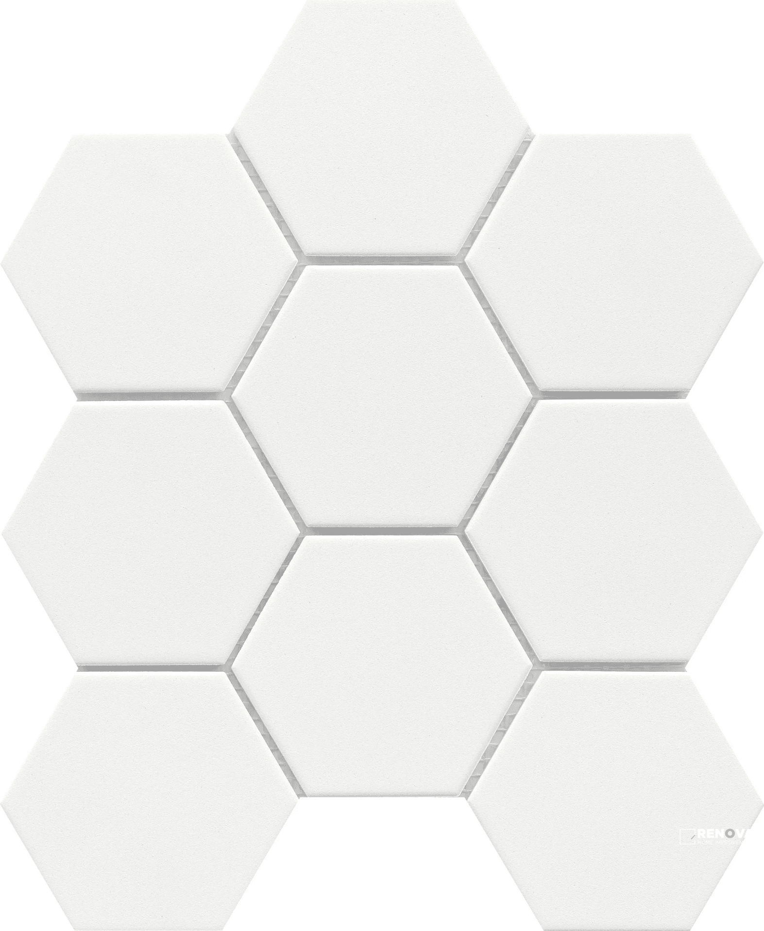 SOURCE MATTE 3 HEXAGON MOSAIC 10X12