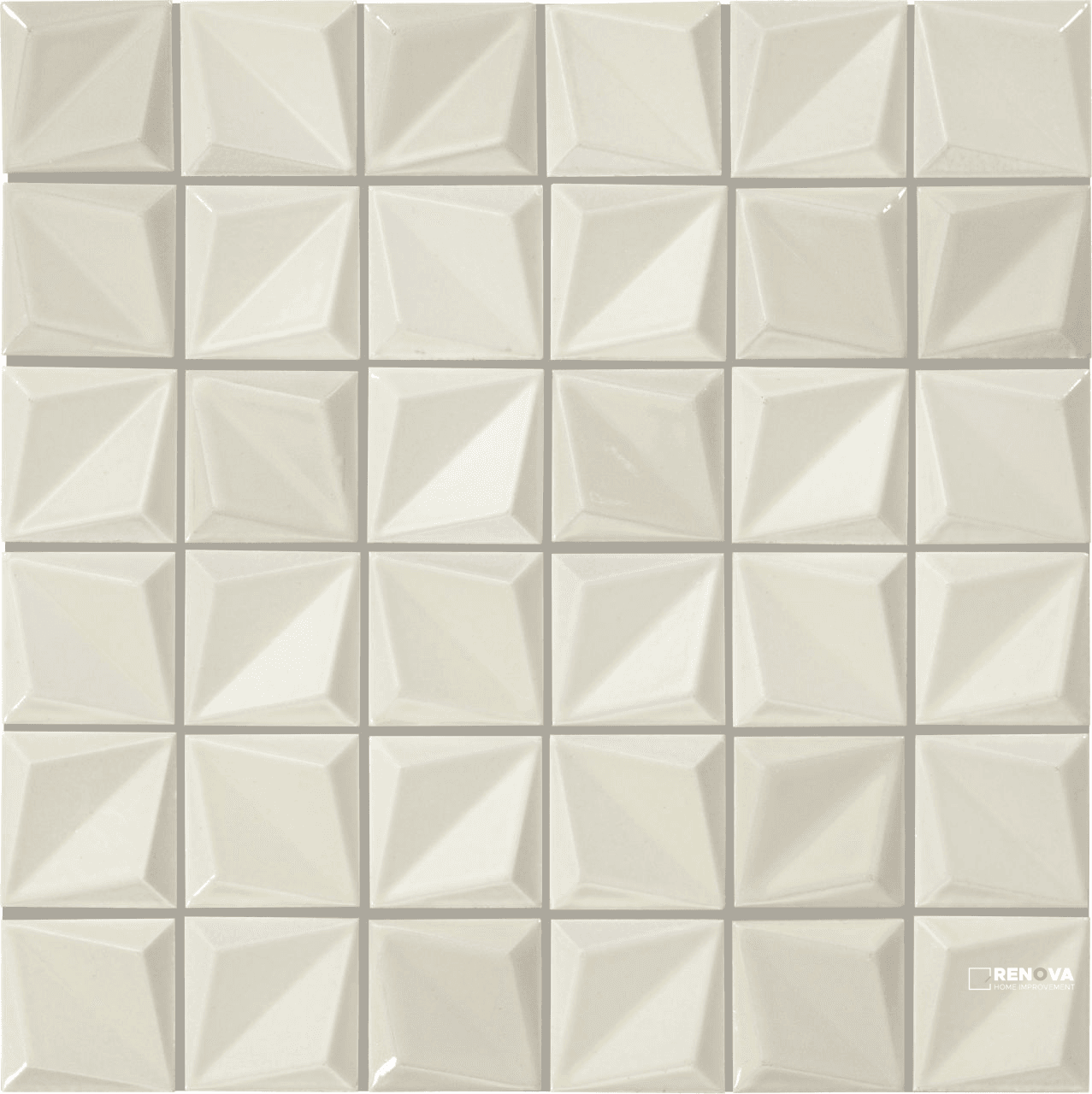 ARTEFINO VINTAGE FLORET GLOSSY MOSAIC 2MM - 12X12