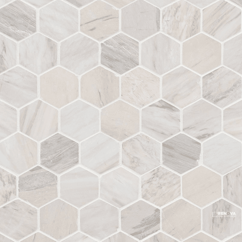 ANGORA POLISHED HEXAGON 2"