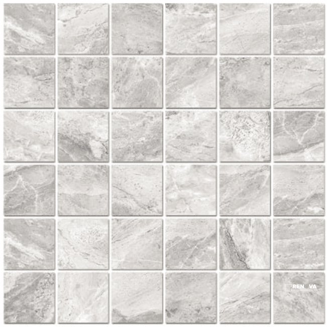 STRUCTURED ROCKS MATTE MOSAIC 2X2 - 12X12