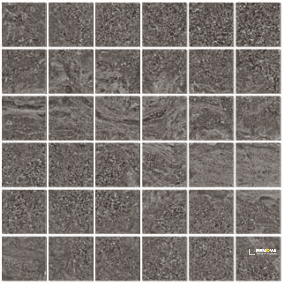 BOULDER MATTE MOSAIC 2X2 - 12X12