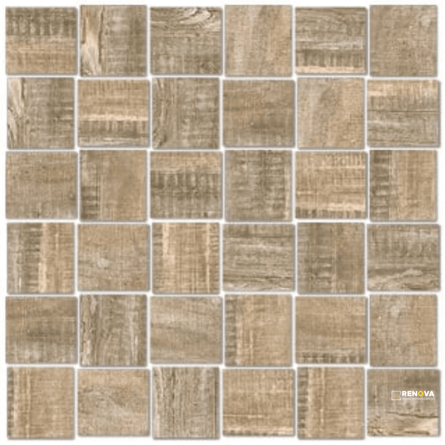 SEA PORT MATTE BASKETWEAVE MOSAIC 2X2 - 12X12