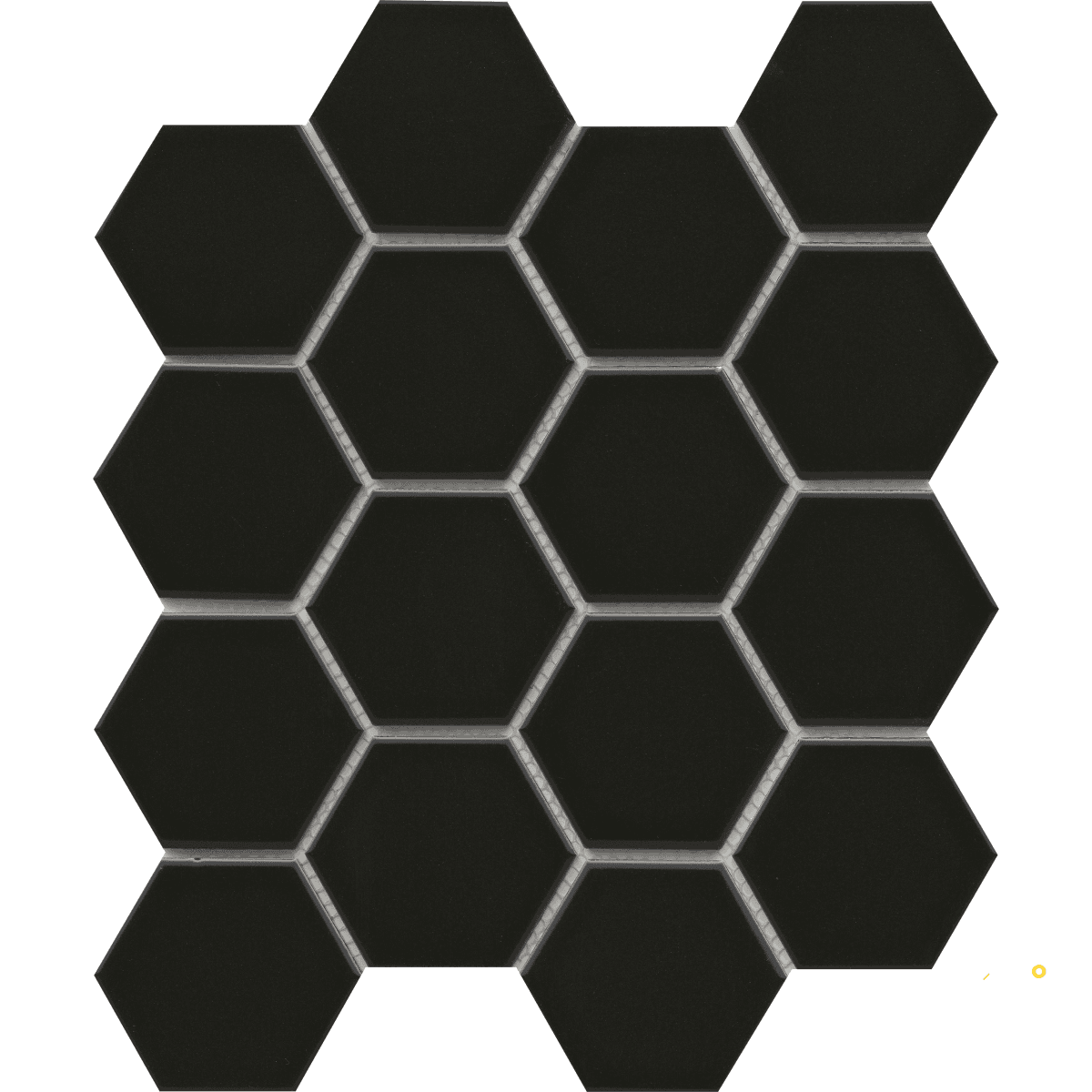 CATCH GLOSS 3IN HEXAGON MOSAIC 10X12 - F14C48