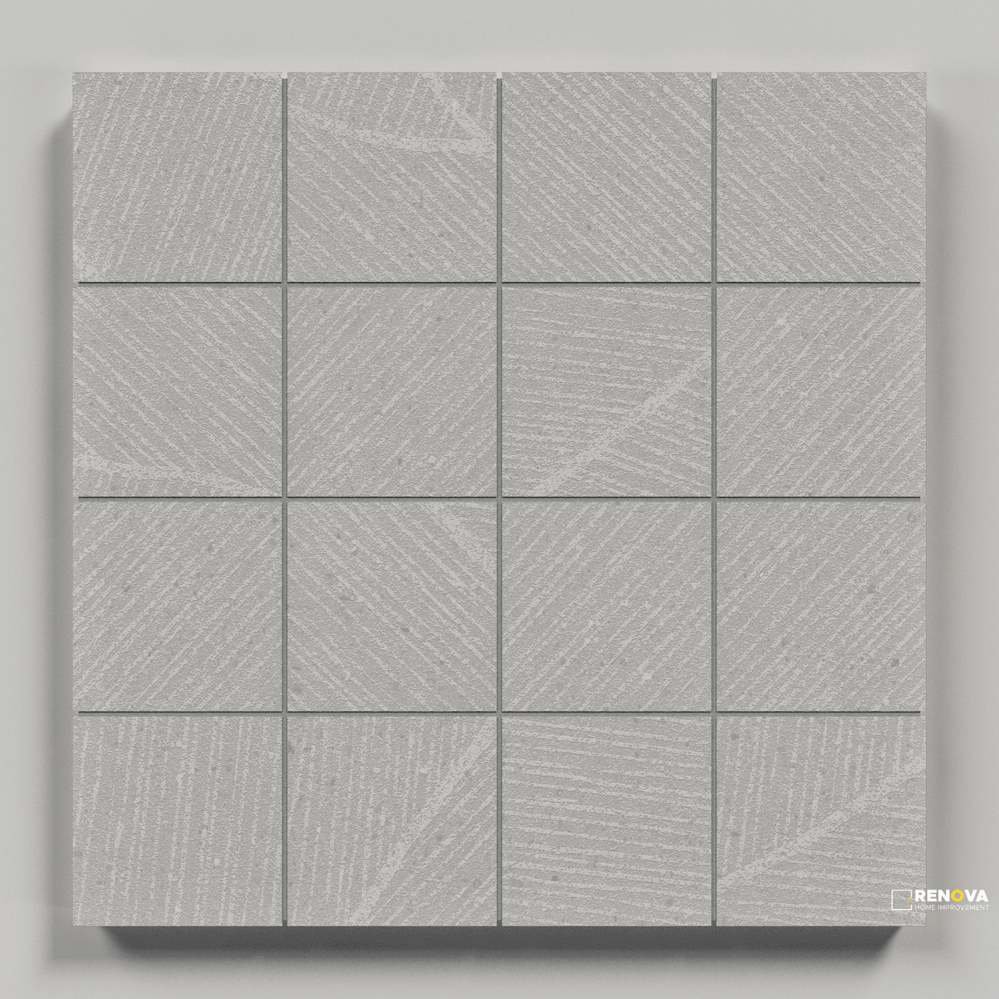 CROSSVILLE SAND GARDEN MEDITATIVE MUSHROOM 3X3 MOSAIC UNPOLISHED .98 SF/SHT