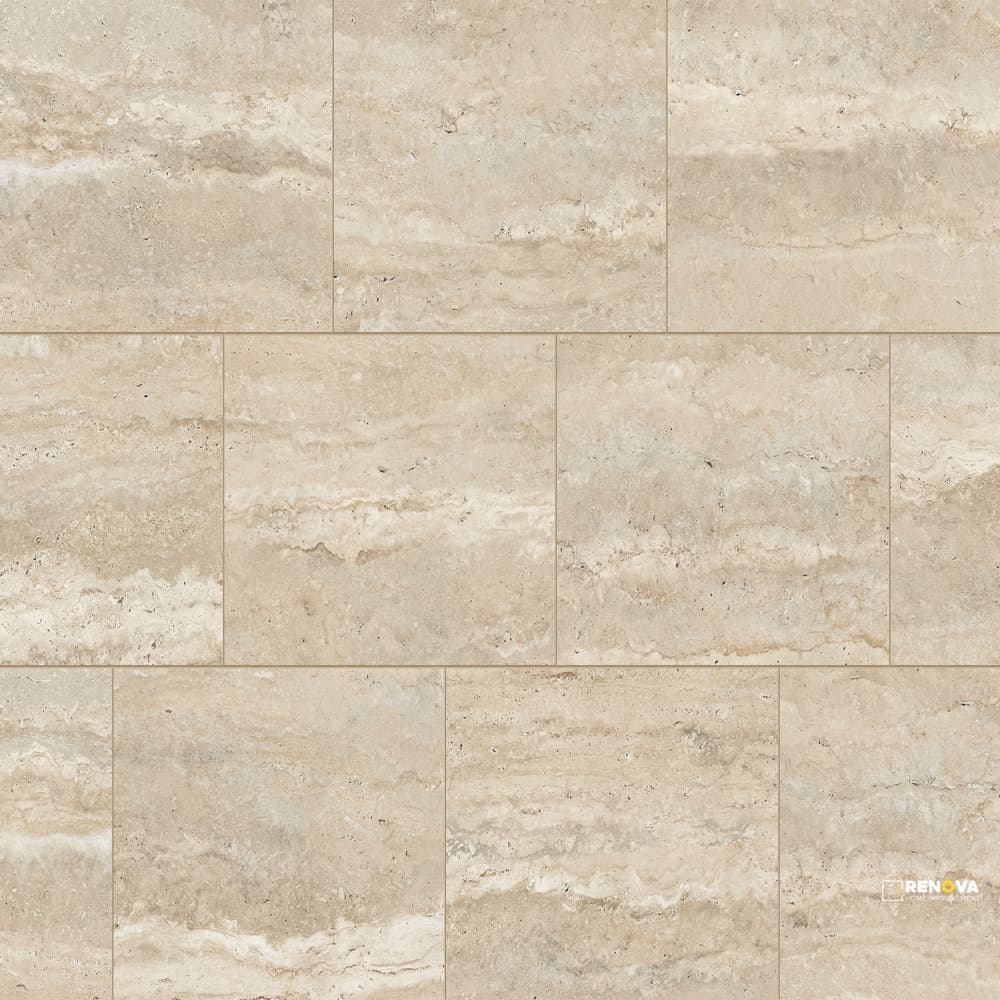 MILESTONE TRAVERTINE NAVONA 24X48 FIELD RECTIFIED MATTE