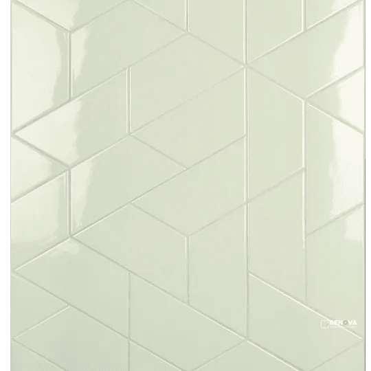 TRAPEZ GLOSSY 4-1/4" X 9-3/4"