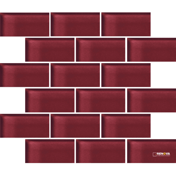 CROSSVILLE GLASS BLOX SHERRY 2X4 MOSAIC .9385 SF/SHT