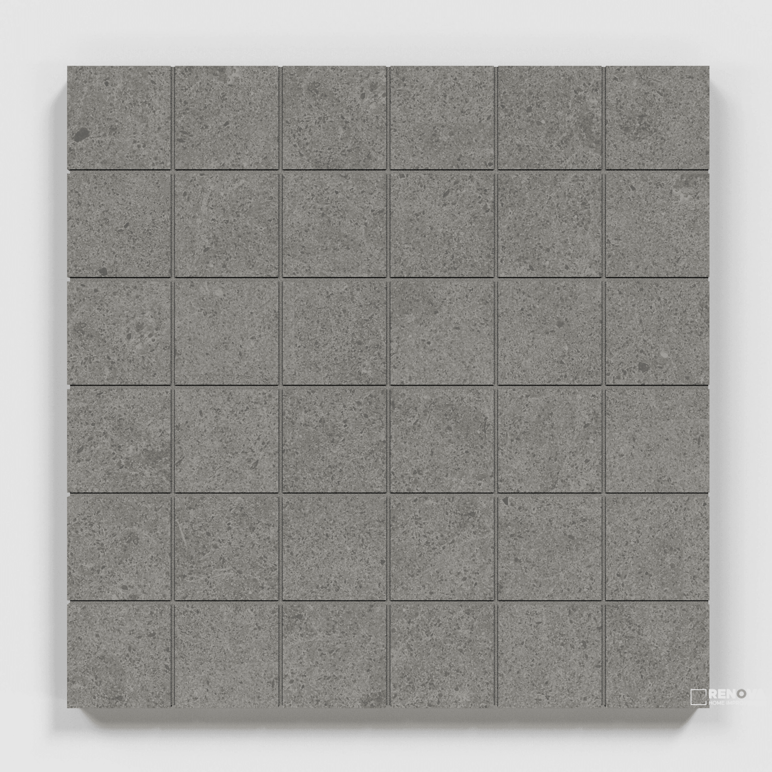 CROSSVILLE ARGENT 2.0 CLEAN SLATE 2X2 MOSAIC UNPOLISHED .98 SF/SHT
