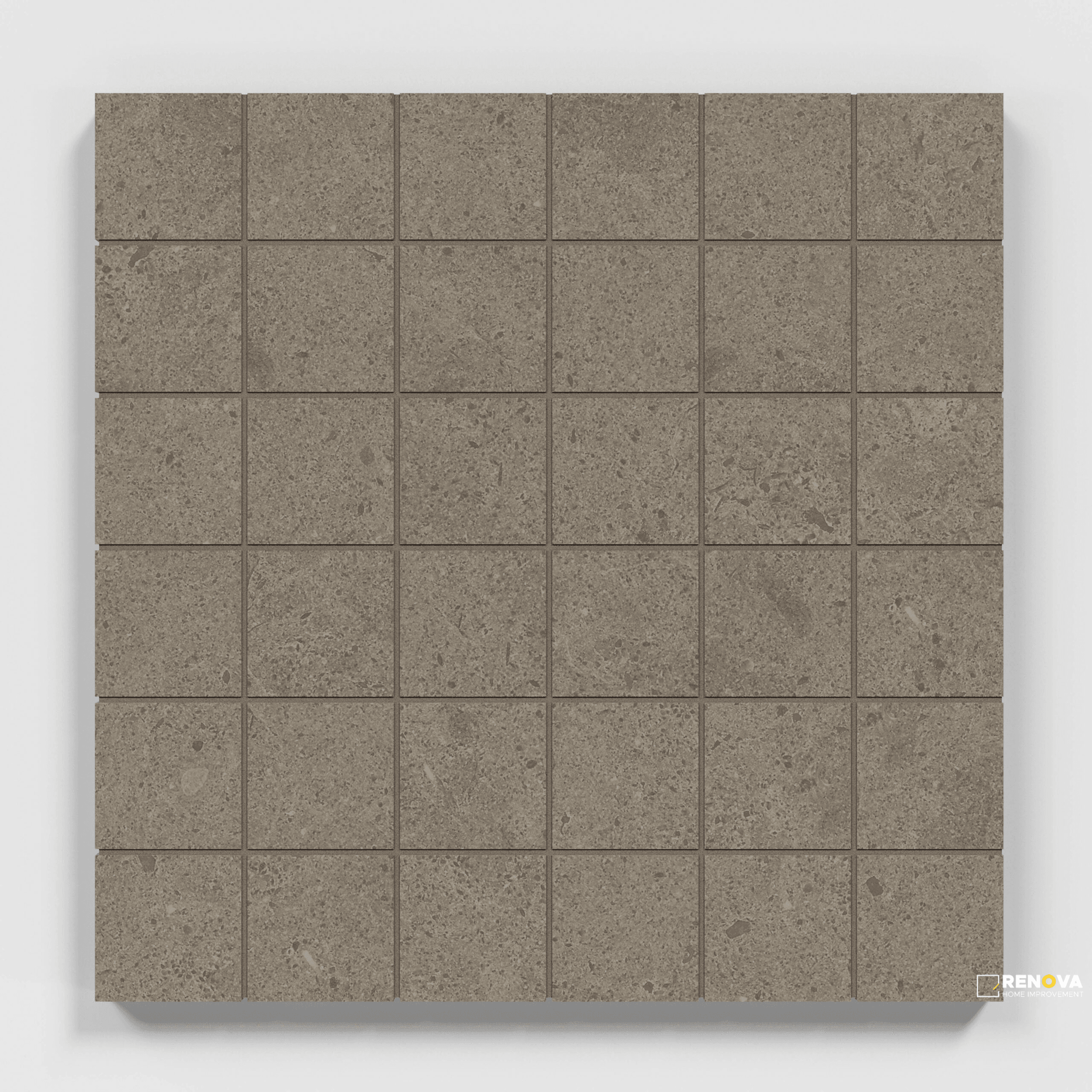 CROSSVILLE ARGENT 2.0 CONCRETE JUNGLE 2X2 MOSAIC UNPOLISHED .98 SF/SHT