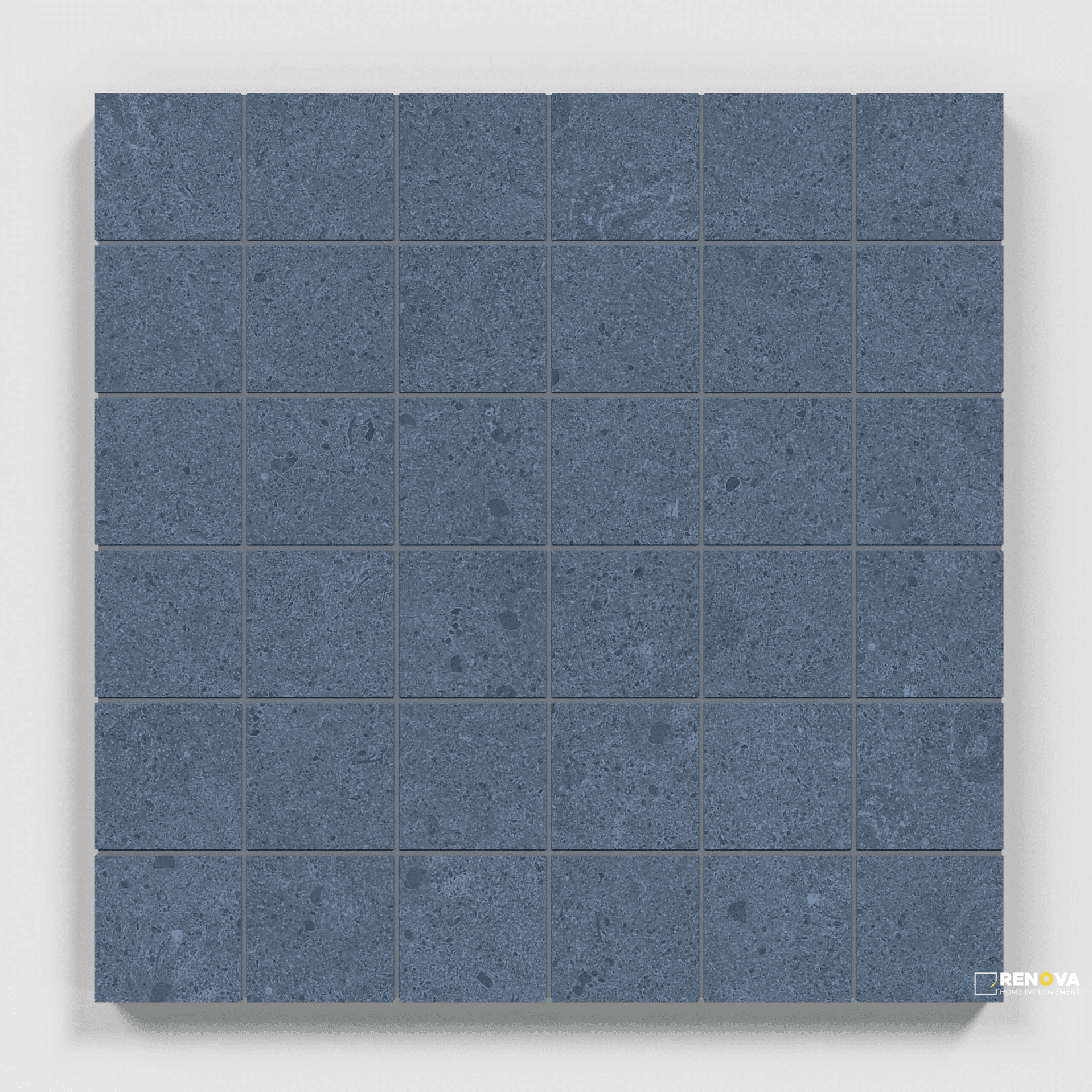 CROSSVILLE ARGENT 2.0 MEMPHIS BLUES 2X2 MOSAIC UNPOLISHED .98 SF/SHT