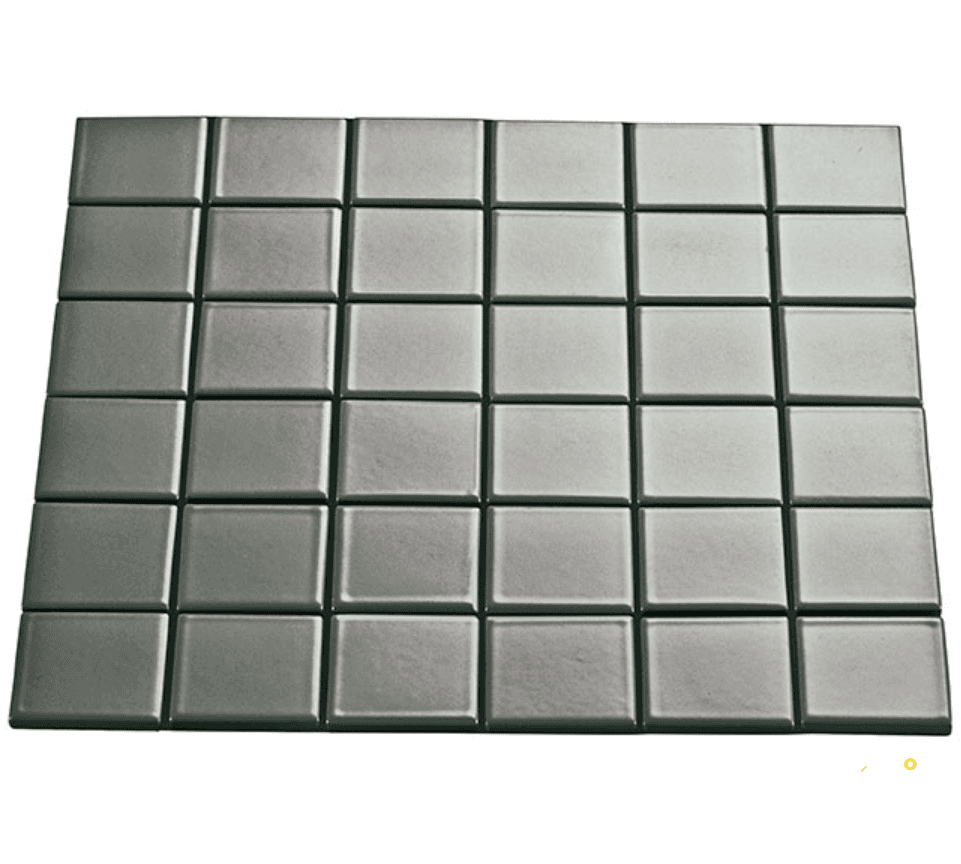 CROSSVILLE MULTIPLIER GREY 2X2 MOSAIC GLOSS .97 SF/SHT