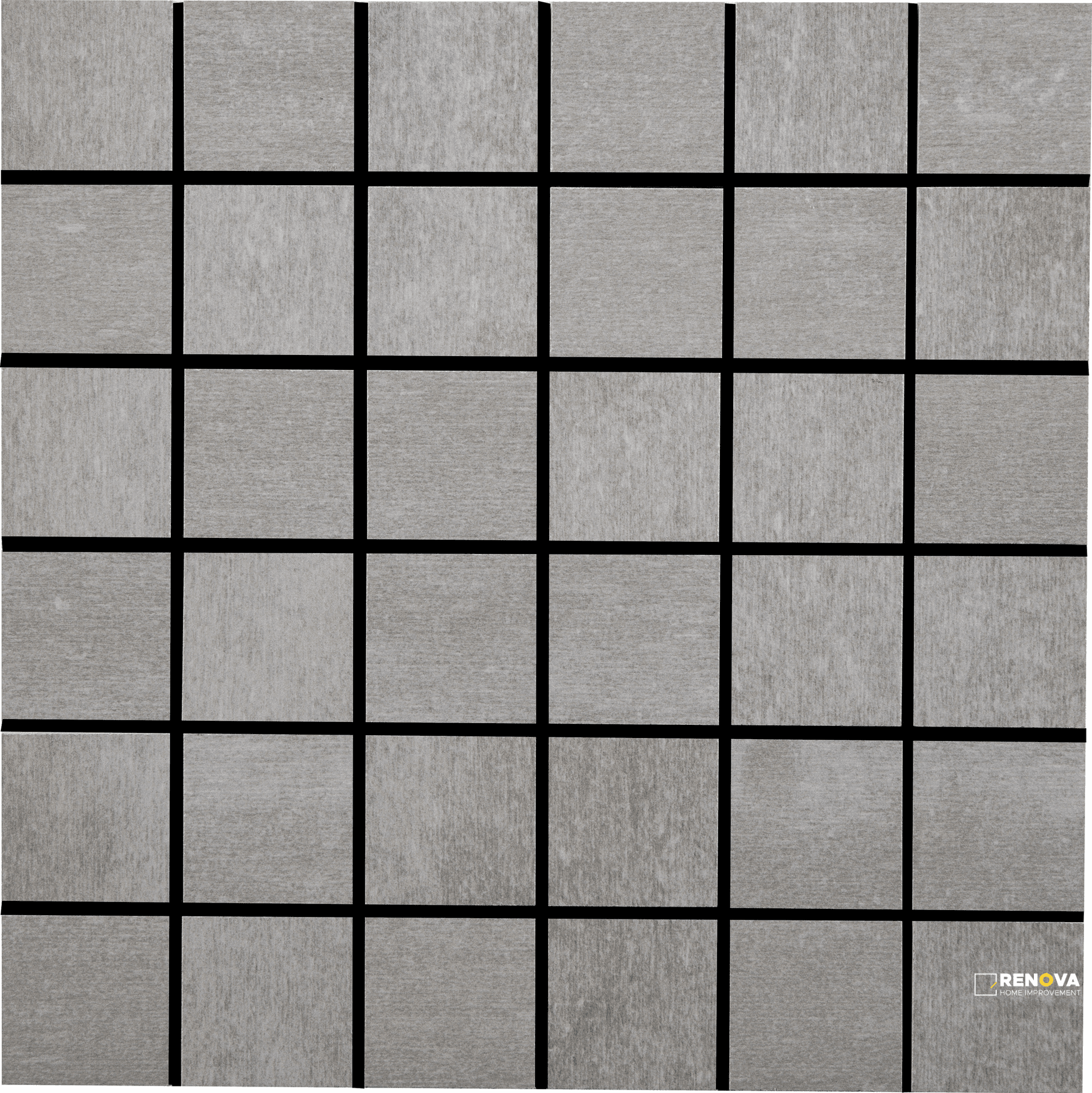 CROSSVILLE NATIVE METAL CRUCIBLE STEEL 2X2 MOSAIC UNPOLISHED 0.98 SF/SHT